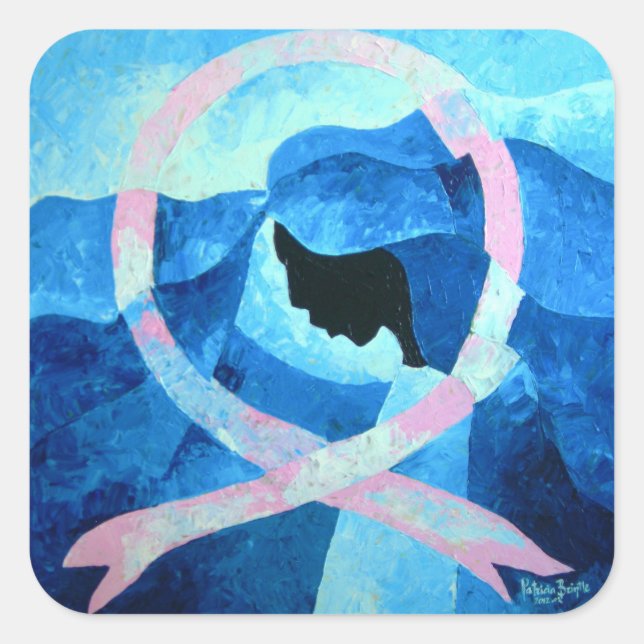 Hope is here 2012 square sticker (Front)