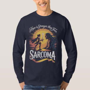 Hope is Stronger than Fear Artistic and Emotional T-Shirt