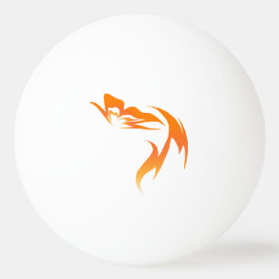"Hope is the Flame" Butterfly Ping Pong Ball