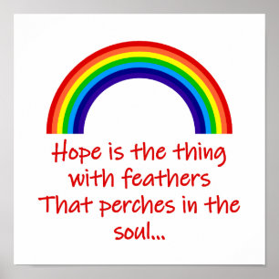 Hope Is The Thing With Feathers Poster