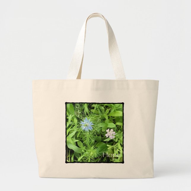 Hope Jumbo Large Tote Bag (Front)