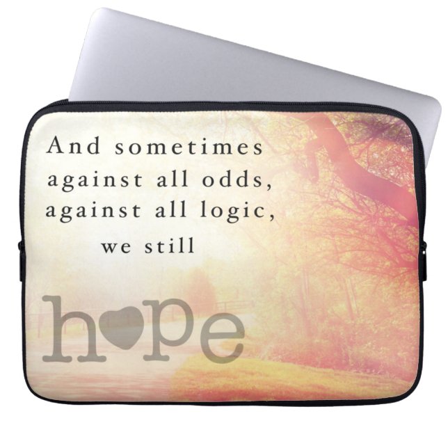 Hope Laptop Sleeve (Front)