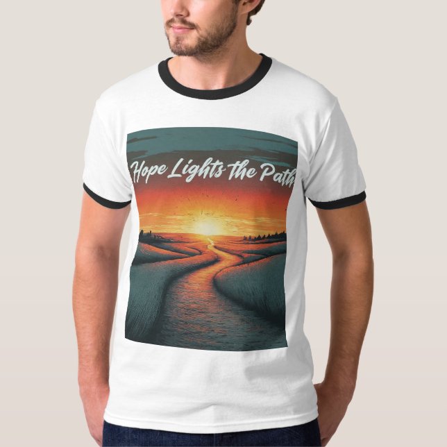 Hope Lights the Path T-Shirt (Front)