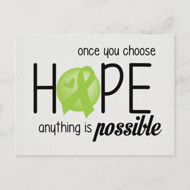 Hope (Lime) Postcard (Front)
