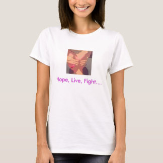 Hope, Live, Fight Lupus Awareness Tee