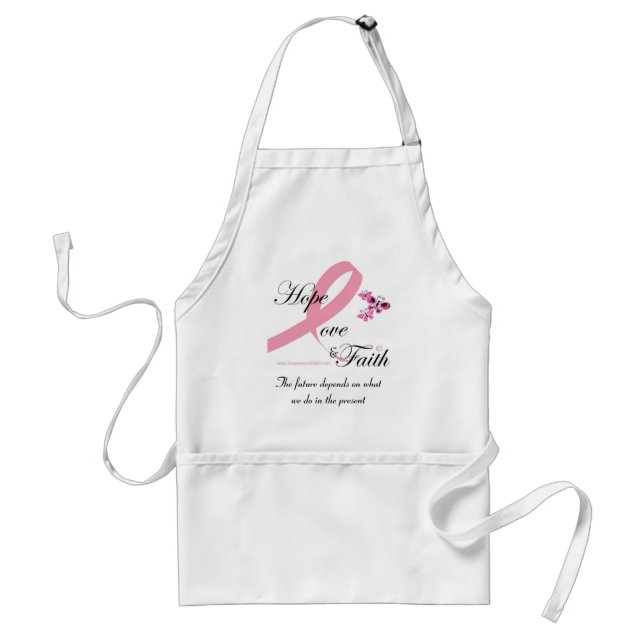 Hope love and faith apron (Front)