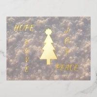 Hope Love Joy Peace Christmas Tree 