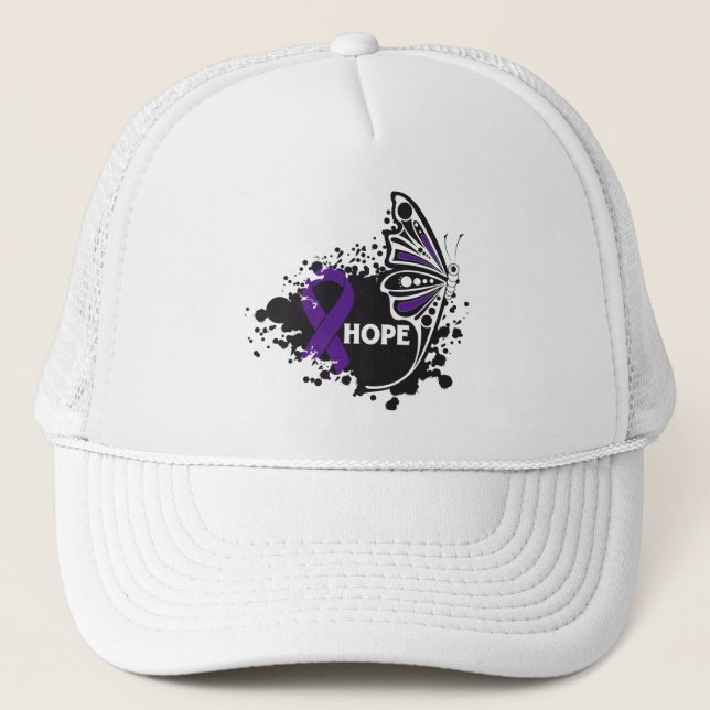 Hope Lupus Butterfly Trucker Hat (Front)