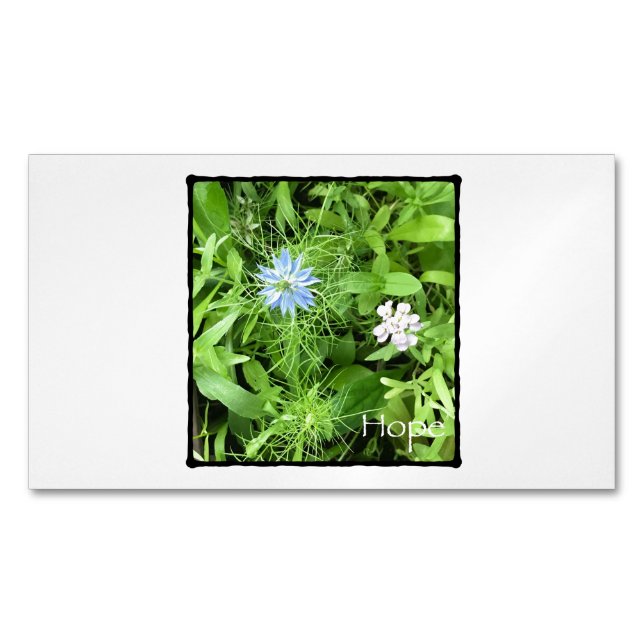 Hope  magnetic business card (Front)