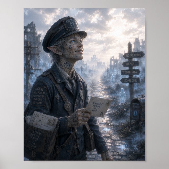 Hope / Mail Carrier / Endless Road Poster (Front)