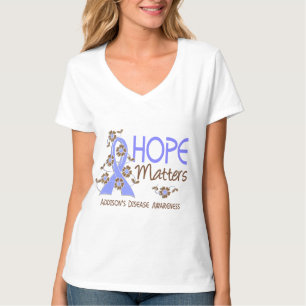 Hope Matters 3 Addison's Disease T-Shirt