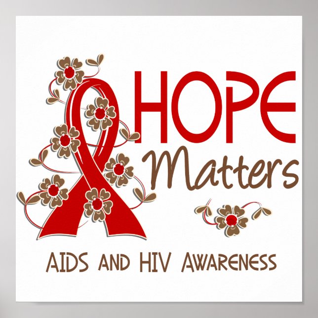 Hope Matters 3 AIDS Poster (Front)