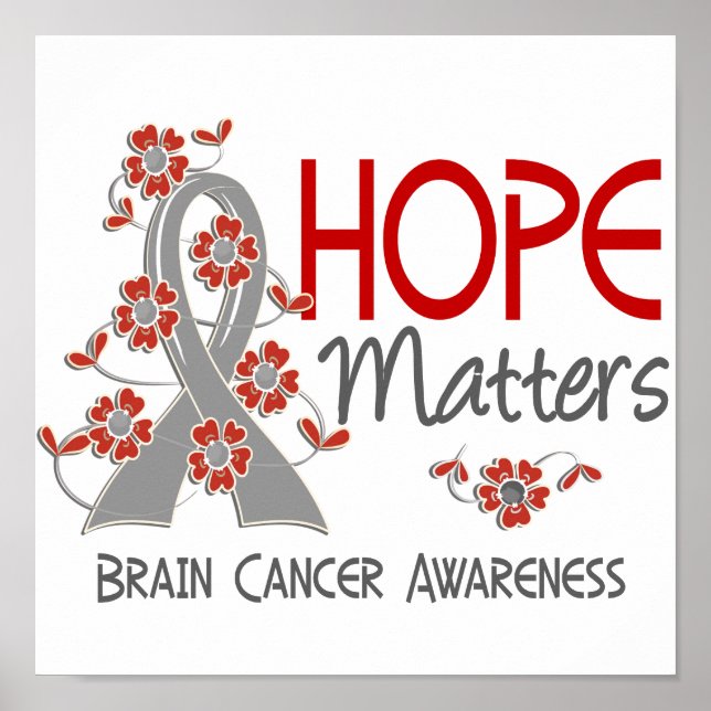 Hope Matters 3 Brain Cancer Poster (Front)