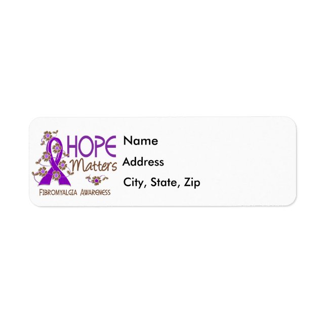 Hope Matters 3 Fibromyalgia (Front)