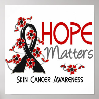 Hope Matters 3 Skin Cancer Poster