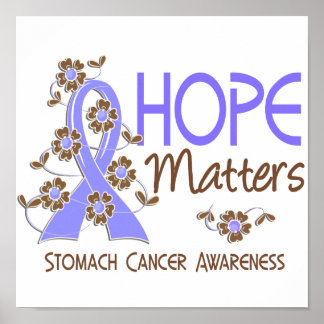 Hope Matters 3 Stomach Cancer Poster