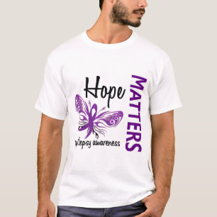 Hope Matters Butterfly Epilepsy T-Shirt