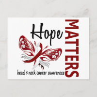 Hope Matters Butterfly Head And Neck Cancer