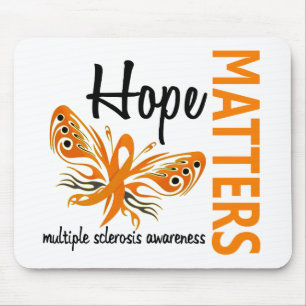 Hope Matters Butterfly Multiple Sclerosis Mouse Pad