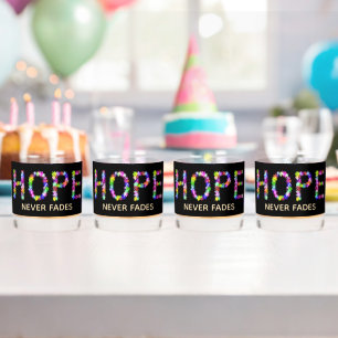Hope Never Fades Achempong designer Inspired Whiskey Glass