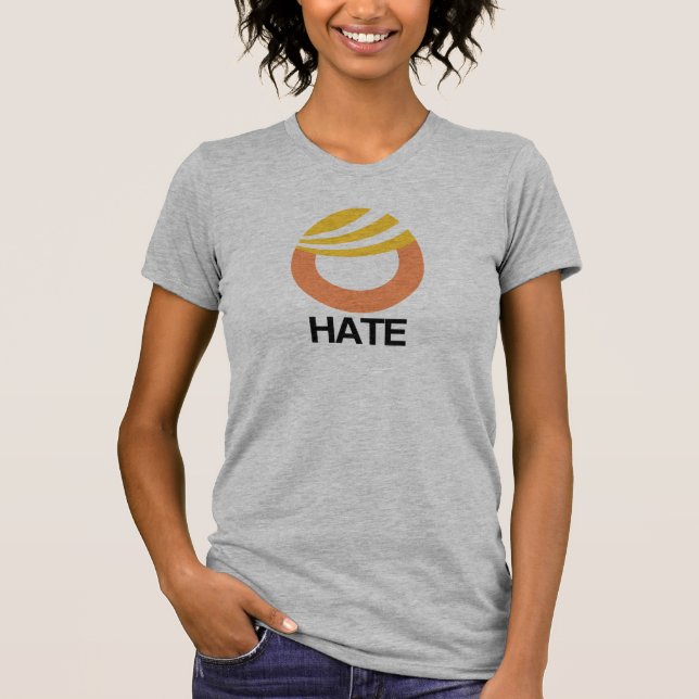 HOPE (Obama) vs. HATE (Trump) T-Shirt (Front)