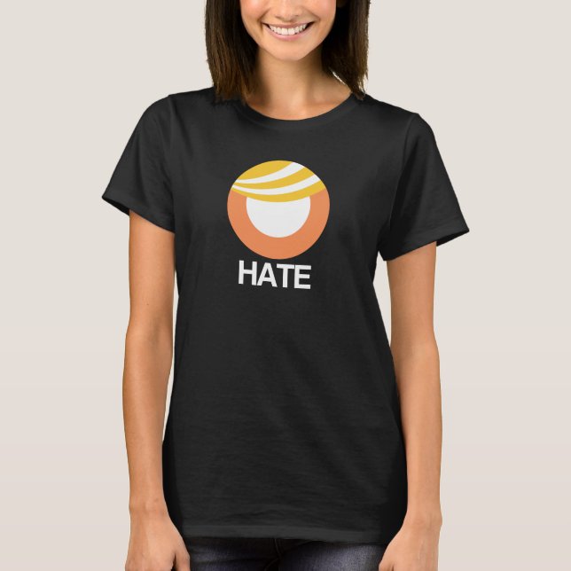 HOPE (Obama) vs. HATE (Trump) T-Shirt (Front)