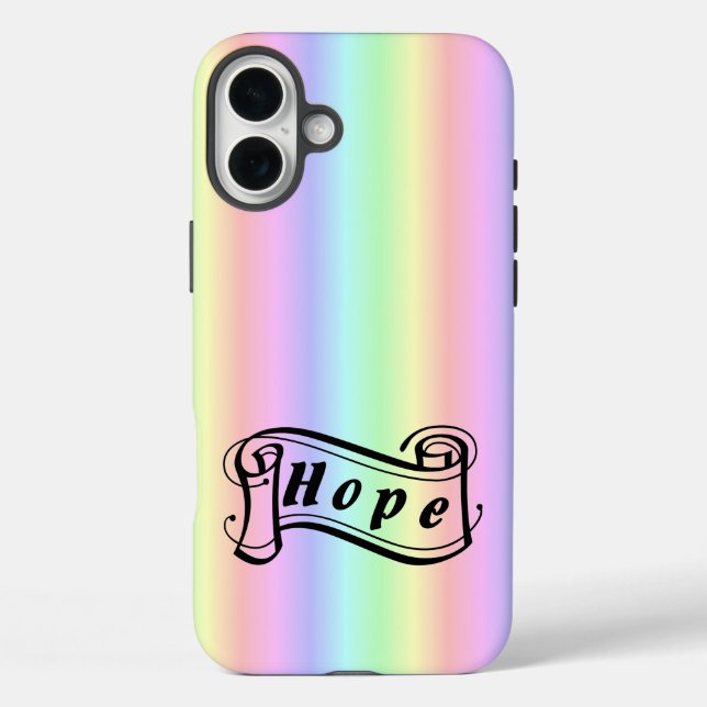 Hope on rainbow Case-Mate iPhone case (Back)
