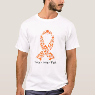 Hope Orange Awareness Ribbon T-Shirt
