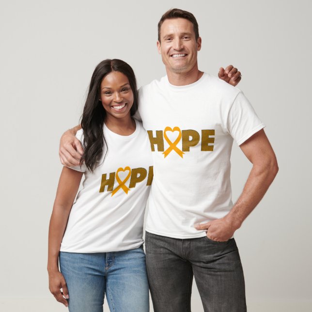 HOPE/ ORANGE RIBBON/ AWARENESS/ UNISEX T-Shirt (Unisex)