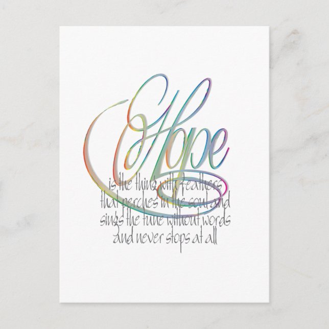 Hope Postcard (Front)