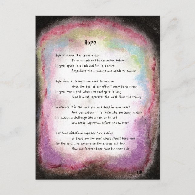Hope Postcard (Front)