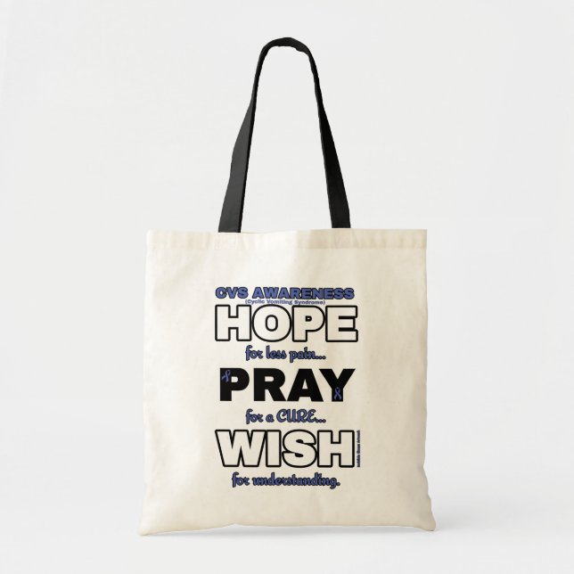 Hope Pray Wish...CVS Tote Bag (Front)