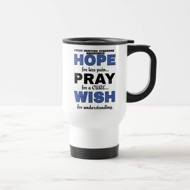 Hope Pray Wish...CVS Travel Mug (Right)