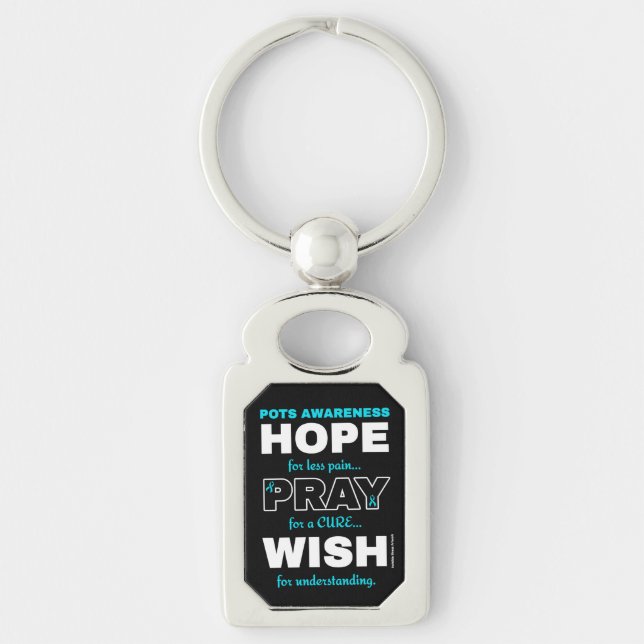 Hope Pray Wish...POTS Key Ring (Front)