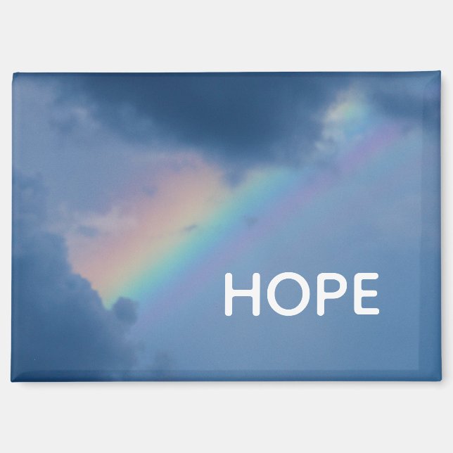 HOPE rainbow magnet (Front)