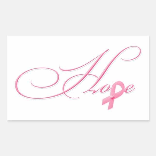 Hope Rectangular Sticker (Front)