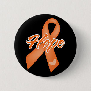 Hope Ribbon - Leukaemia 6 Cm Round Badge