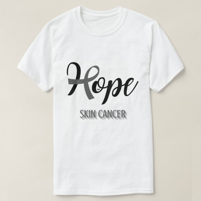 HOPE/SKIN CANCER/ UNISEX T-Shirt (Design Front)