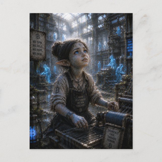 Hope / Spinner / Chemical Plant Postcard (Front)