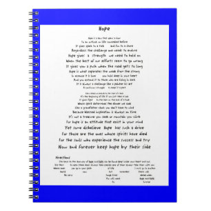 Hope Spiral Notebook