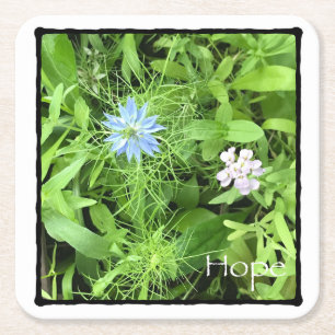 Hope Square Paper Coaster