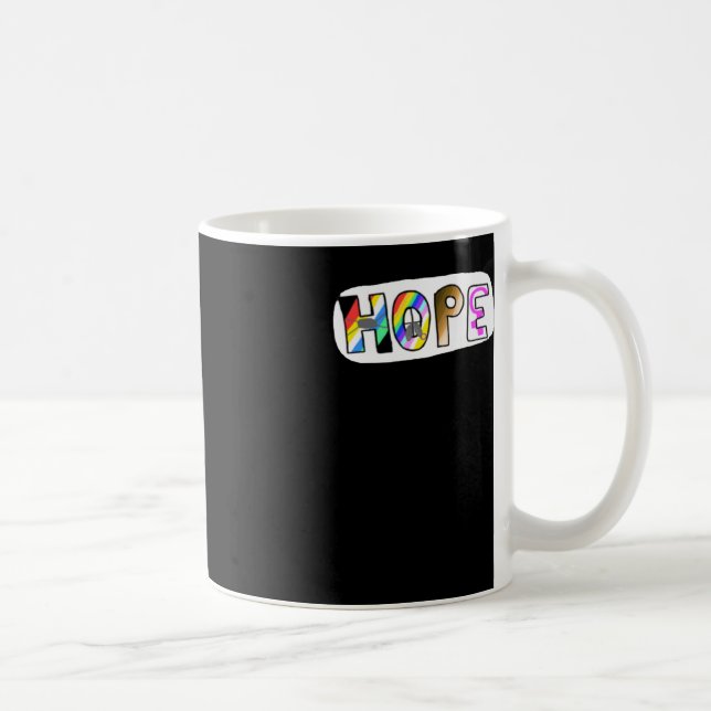 Hope Sticker  Coffee Mug (Right)