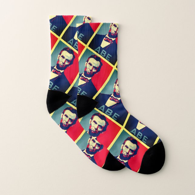 Hope Style Lincoln Portrait Socks (Pair)