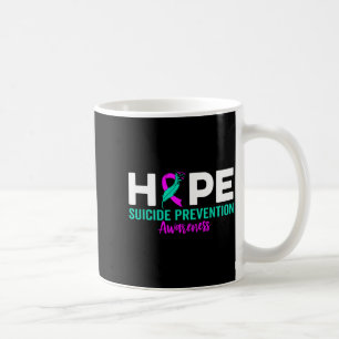 Hope Suicide Prevention Ribbon Depression Suicide  Coffee Mug