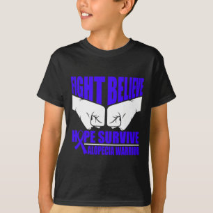 Hope Survive Alopecia Warrior  T-Shirt