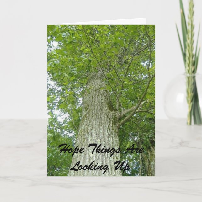 Hope Things Are Looking Up Card (Front)