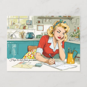 Hope to hear from you soon! Postcard