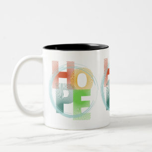 hope Two-Tone coffee mug