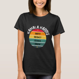 Hope Unity Decency Science Truth Inauguration 2021 T-Shirt