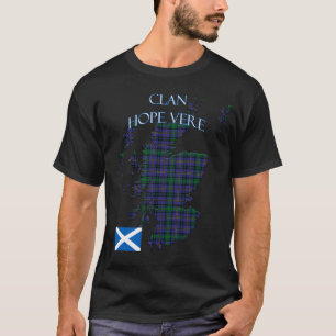 Hope Vere Scottish Clan Tartan Scotland T-Shirt